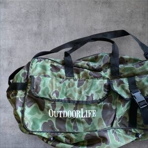 Outdoor life camp lightweight duffel bag